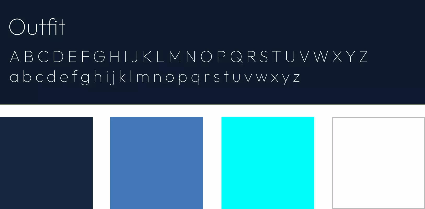 color palette nft card design